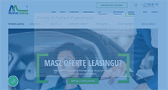 Desktop Screenshot of masterleasing.pl