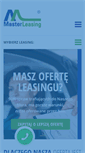 Mobile Screenshot of masterleasing.pl